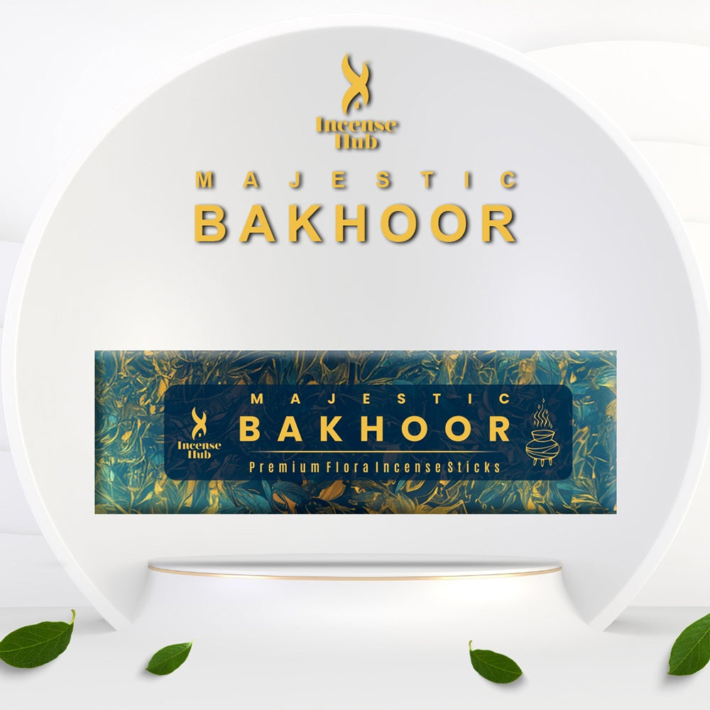 MAJESTIC BAKHOOR PREMIUM FLORA INCENSE, PACK OF 50 GMS
