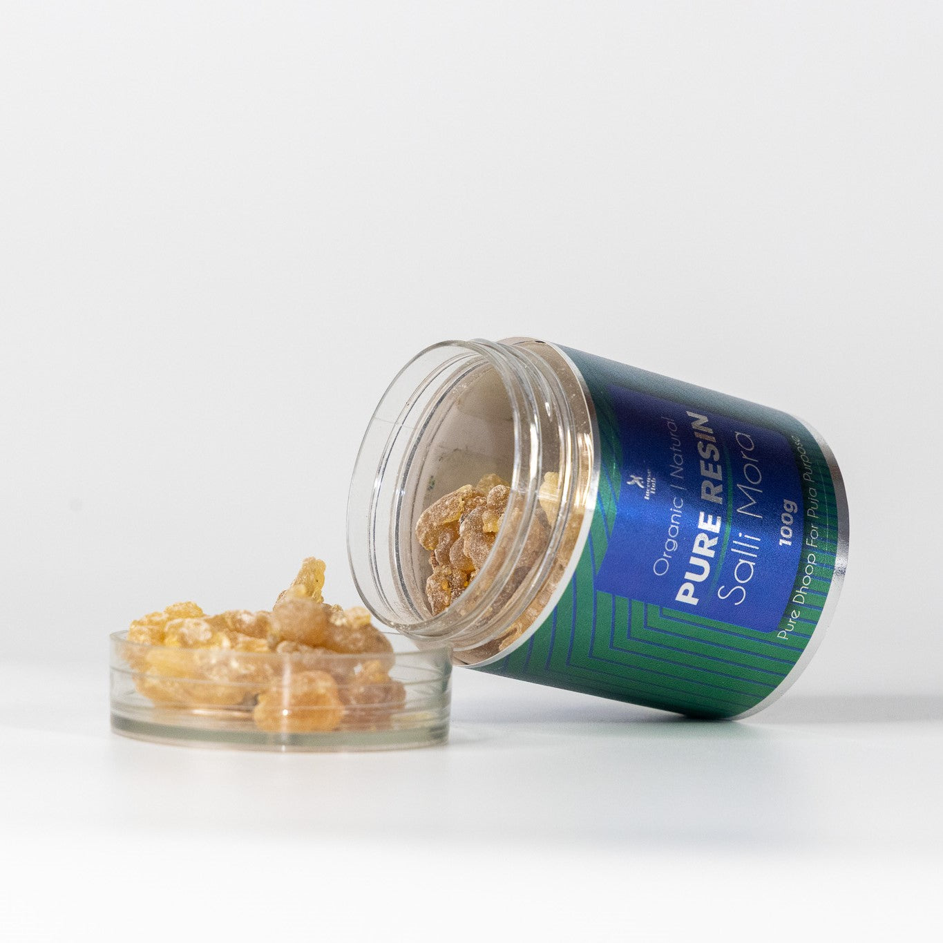 PURE RESIN SALLI MORA 100 GM | PACK OF 1 | ORGANIC | NATURAL | PURE DHOOP FOR PUJA PURPOSE