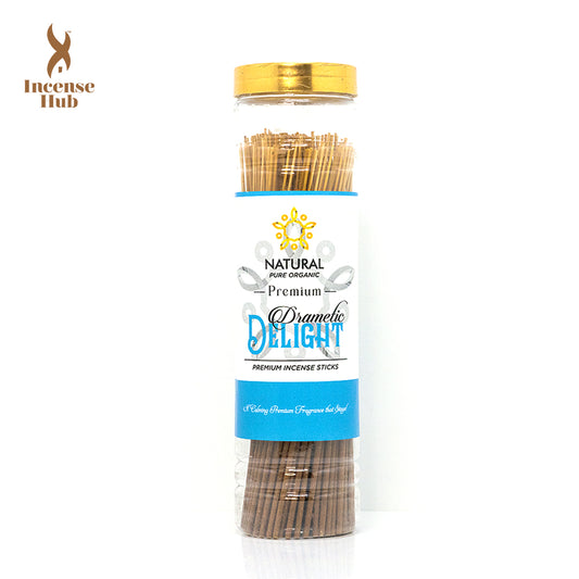 Dharmic Delight Premium Incense Sticks 250g Jar