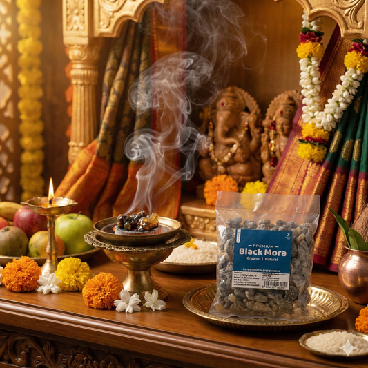Pure Black Mora Dhoop 100g Pack
