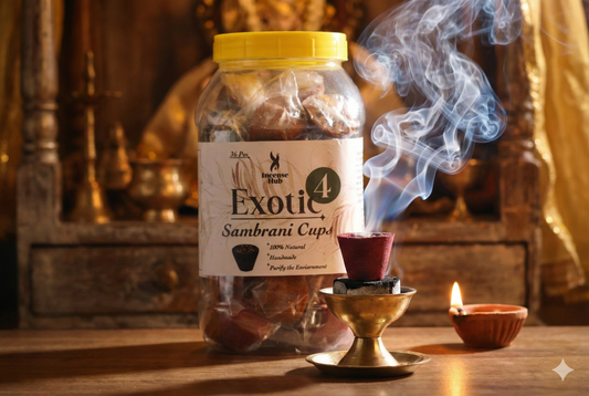 Exotic 4 (Sambrani Cup dhoop 4 in 1)
