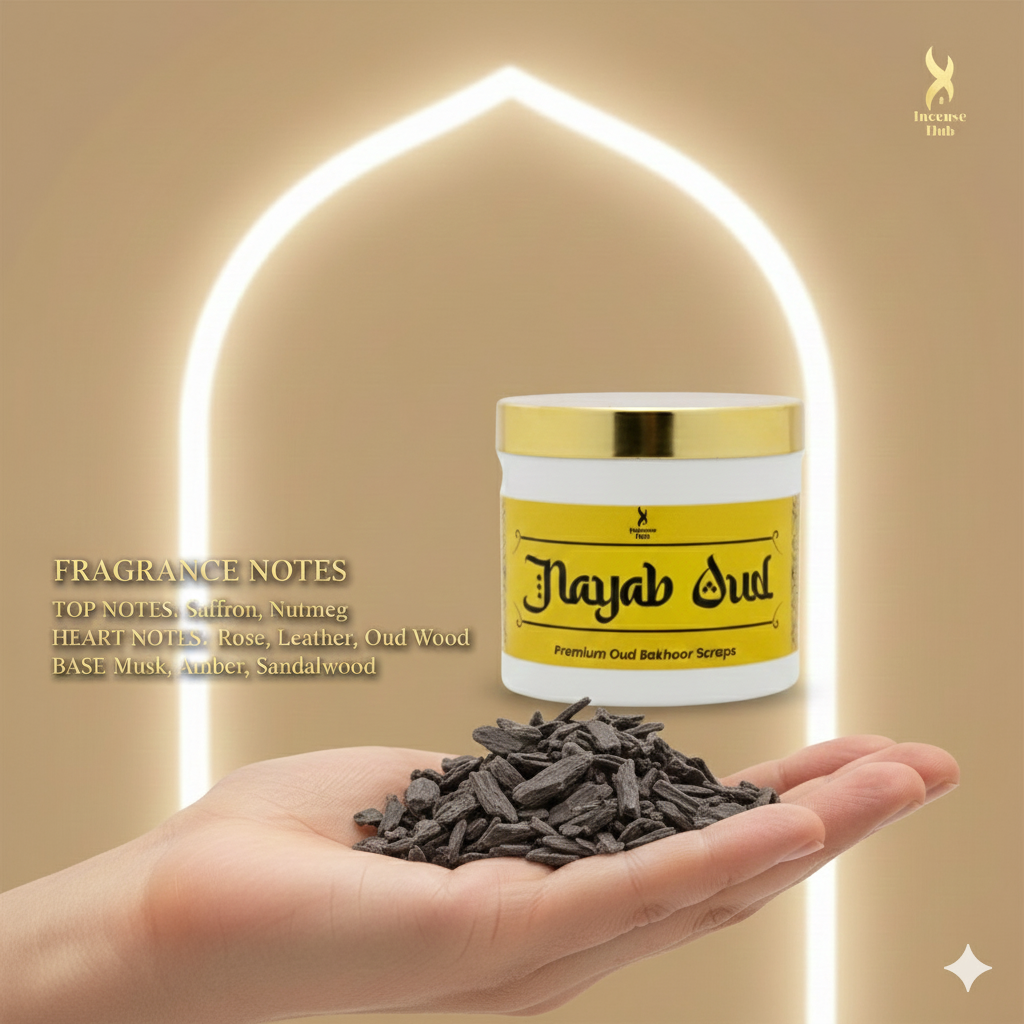 Nayab Oud Premium Oud Bakhoor Pieces 40g