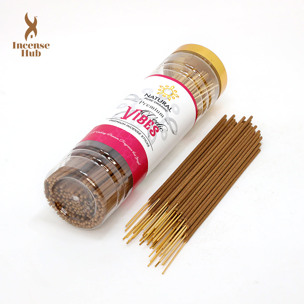 Vedic Vibes Premium Incense Sticks 250g Jar