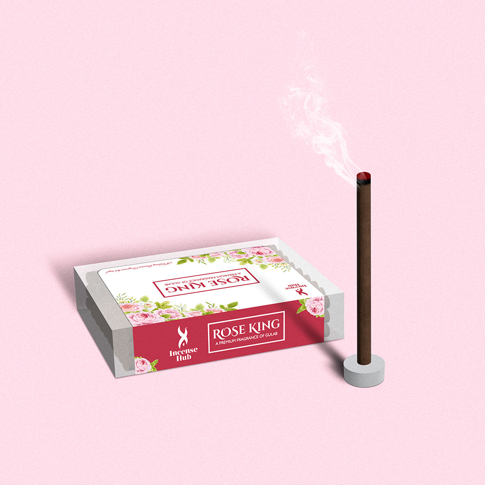 Rose King Dhoop Sticks 30 Sticks Pack