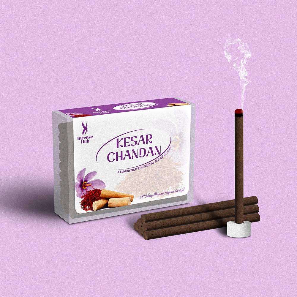 Kesar Chandan Dhoop Sticks 30 Sticks Pack