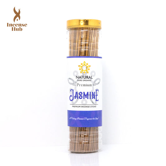Jasmine Premium Incense sticks 250g Jar