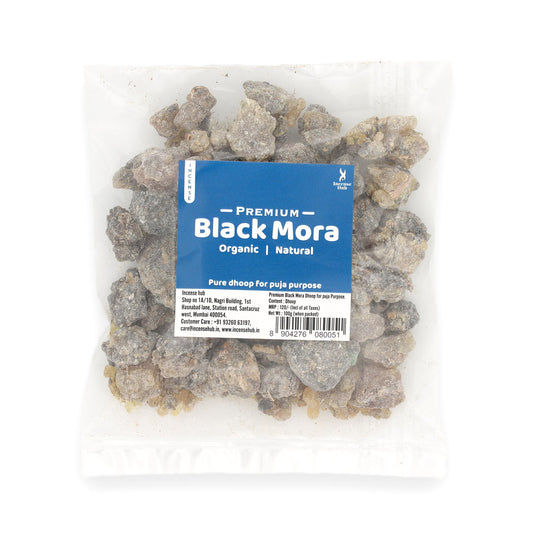 Pure Black Mora Dhoop 100g Pack