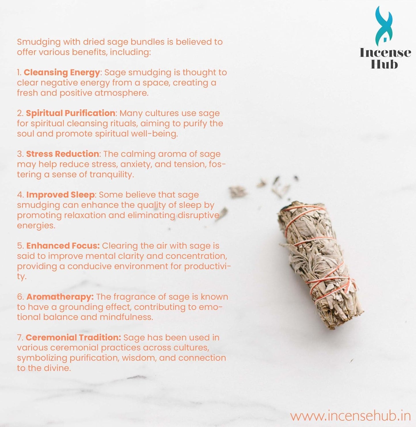 INDIAN WHITE SAGE BUNDLES