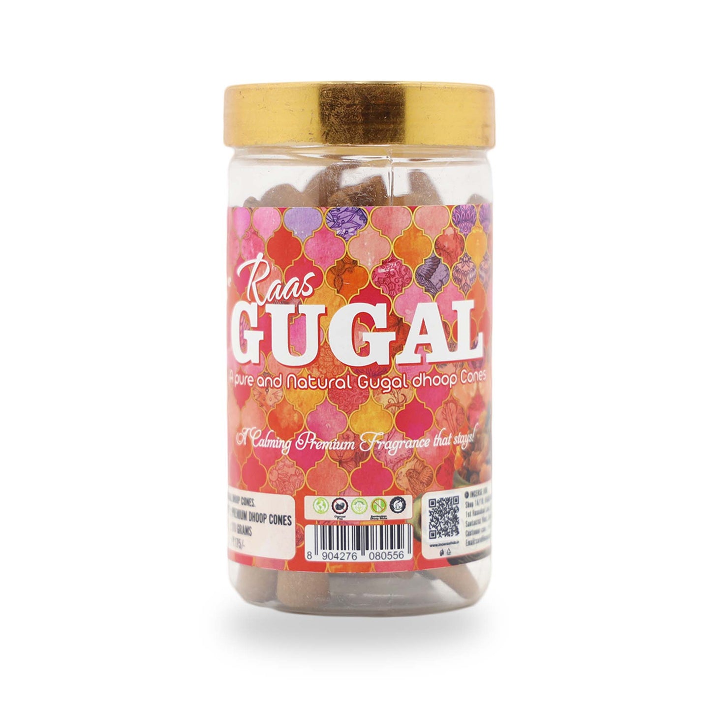 Raas Gugal Dhoop cones 100g Pack