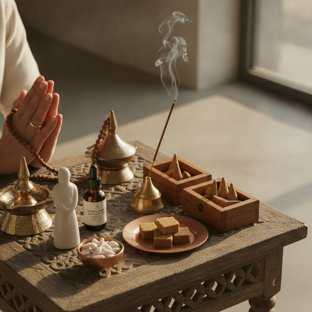 Morning Sandalwood Ritual: Five Minutes of Calm Before a Busy Day