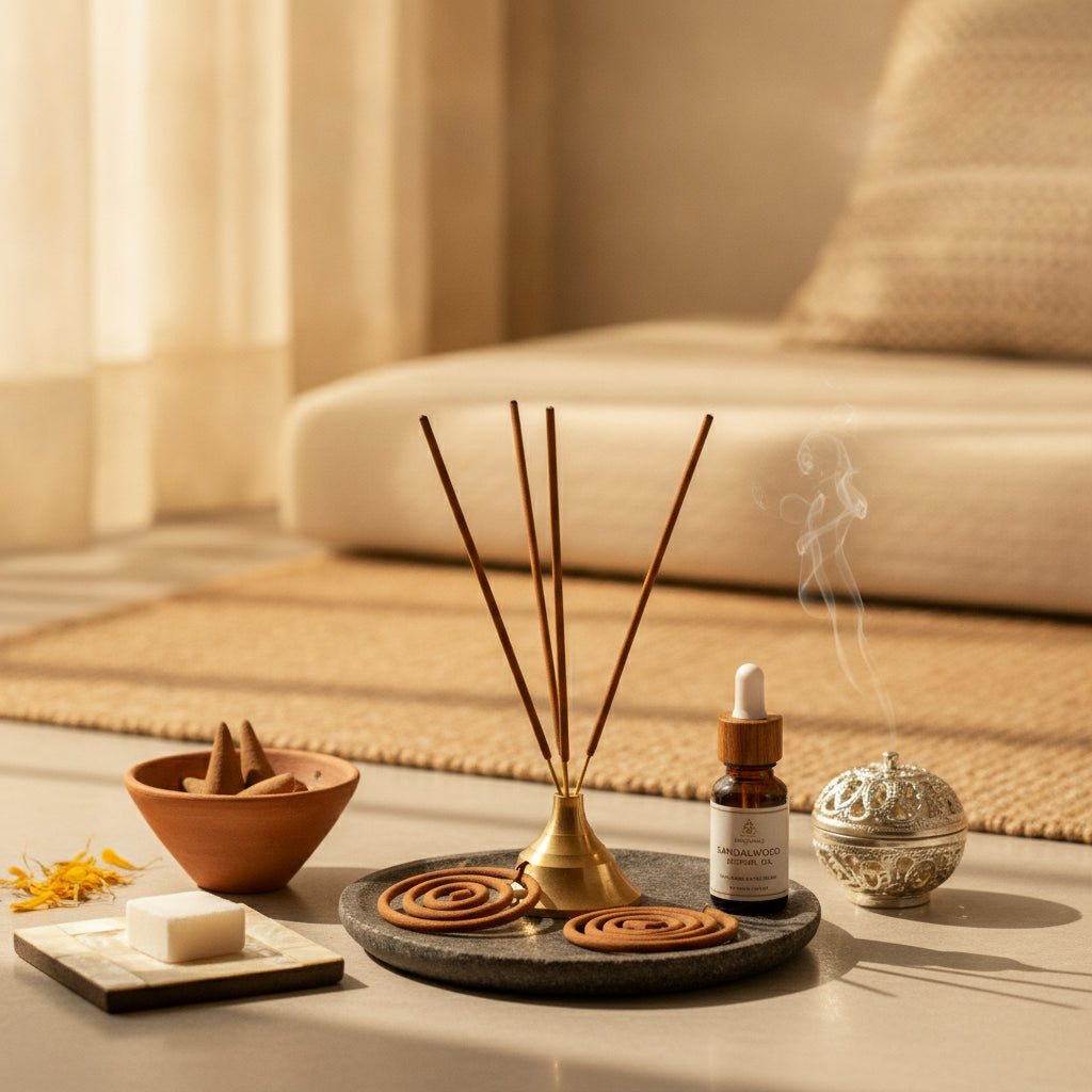 Indian Sandalwood Dhoop Sticks: A Gentle Start to Your Daily Sadhana