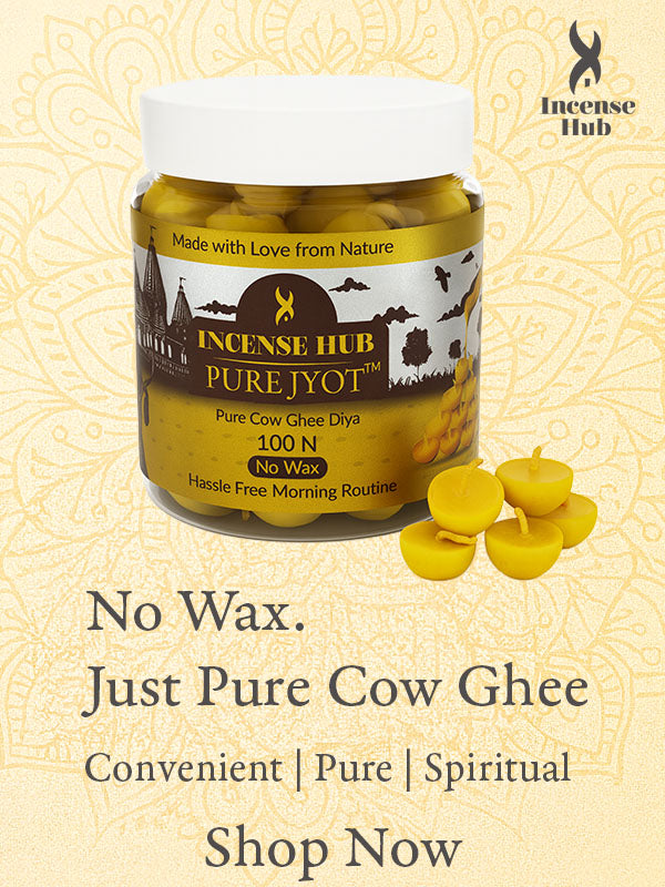 PureJyot™ Premium Cow Ghee Wicks