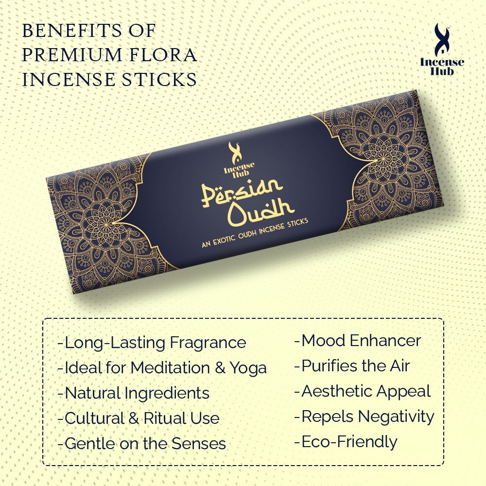 PERSIAN OUDH PREMIUM EXOTIC INCENSE, PACK OF 250 GMS