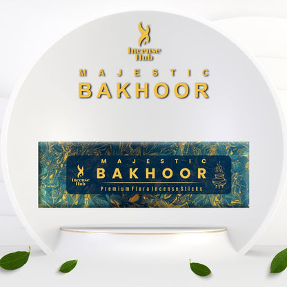 MAJESTIC BAKHOOR PREMIUM FLORA INCENSE, PACK OF 50 GMS