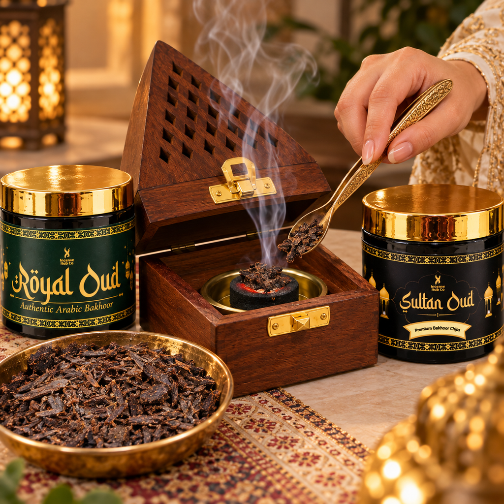 Royal Oud & Sultan Oud Premium Bakhoor Combo Pack