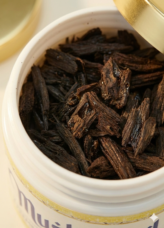 musk oud Premium Oud Bakhoor Pieces 40g