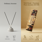 WILDWOODS PREMIUM FLORA INCENSE, PACK OF 50 GMS