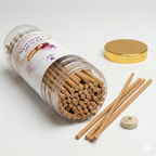 INCENSE HUB | Kesar Chandan Premium BAMBOOLESS Incense | Pack of 250 GM