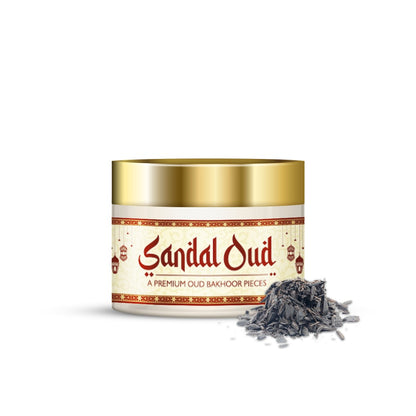 Sandal oud Premium Oud Bakhoor Pieces 40g