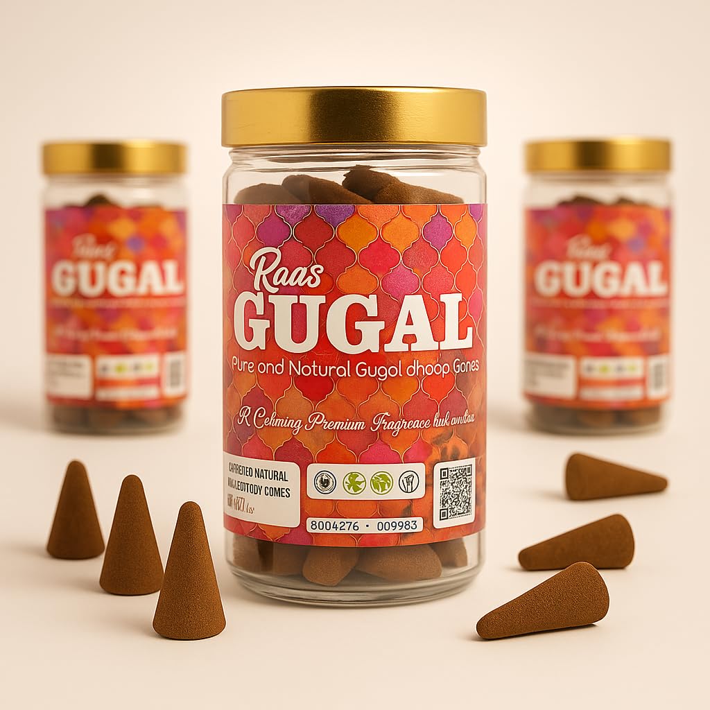 Raas Gugal Dhoop cones 100g Pack
