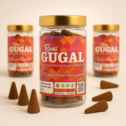 Raas Gugal Dhoop cones 100g Pack