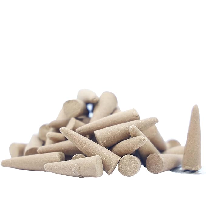 Rose King Charcoal free Dhoop Cones 100g Pack