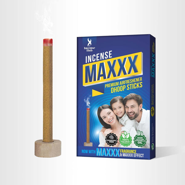 Incense Maxxx Premium Airfreshner Dhoop Sticks 12Pcs