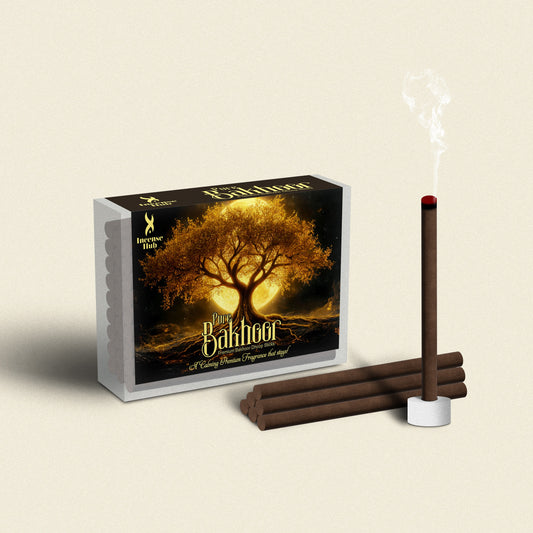 PURE BAKHOOR DHOOP STICKS PACK OF 30 STICKS & 1 HOLDER