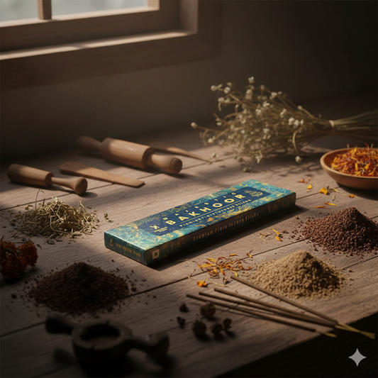 MAJESTIC BAKHOOR PREMIUM FLORA INCENSE, PACK OF 50 GMS