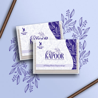 PURE KAPOOR DHOOP STICKS PACK OF 30 STICKS & 1 HOLDER