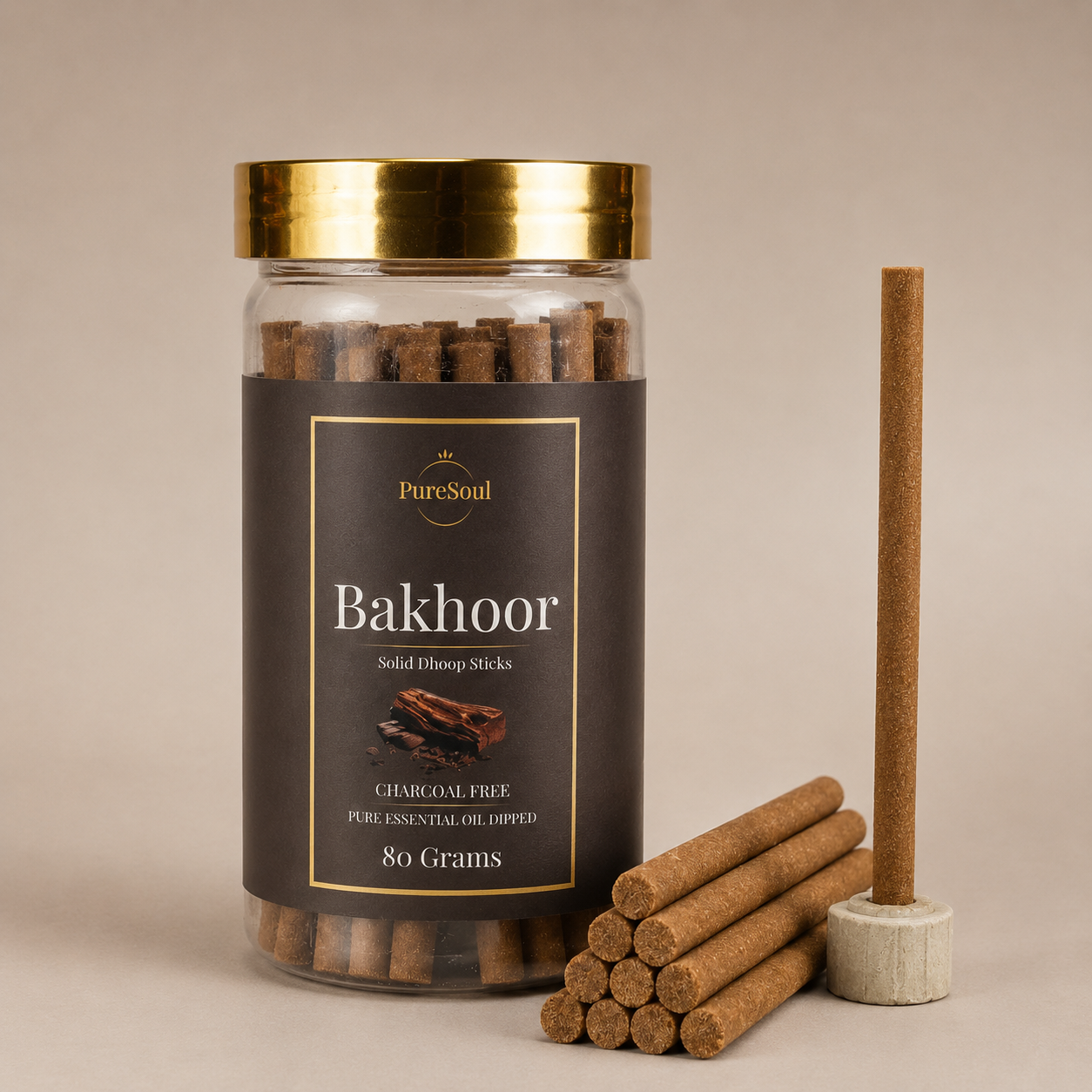 Bakhoor Dhoop Sticks in Jar 80g