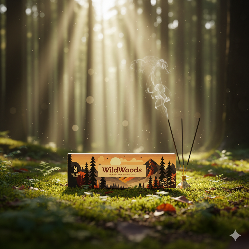 WILDWOODS PREMIUM FLORA INCENSE, PACK OF 50 GMS