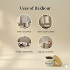 musk oud Premium Oud Bakhoor Pieces 40g