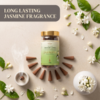 Jasmine Dhoop Cones in Jar | Pure Soul | 125g