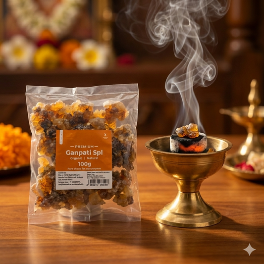 Pure Ganpati spl dhoop 100g Pack