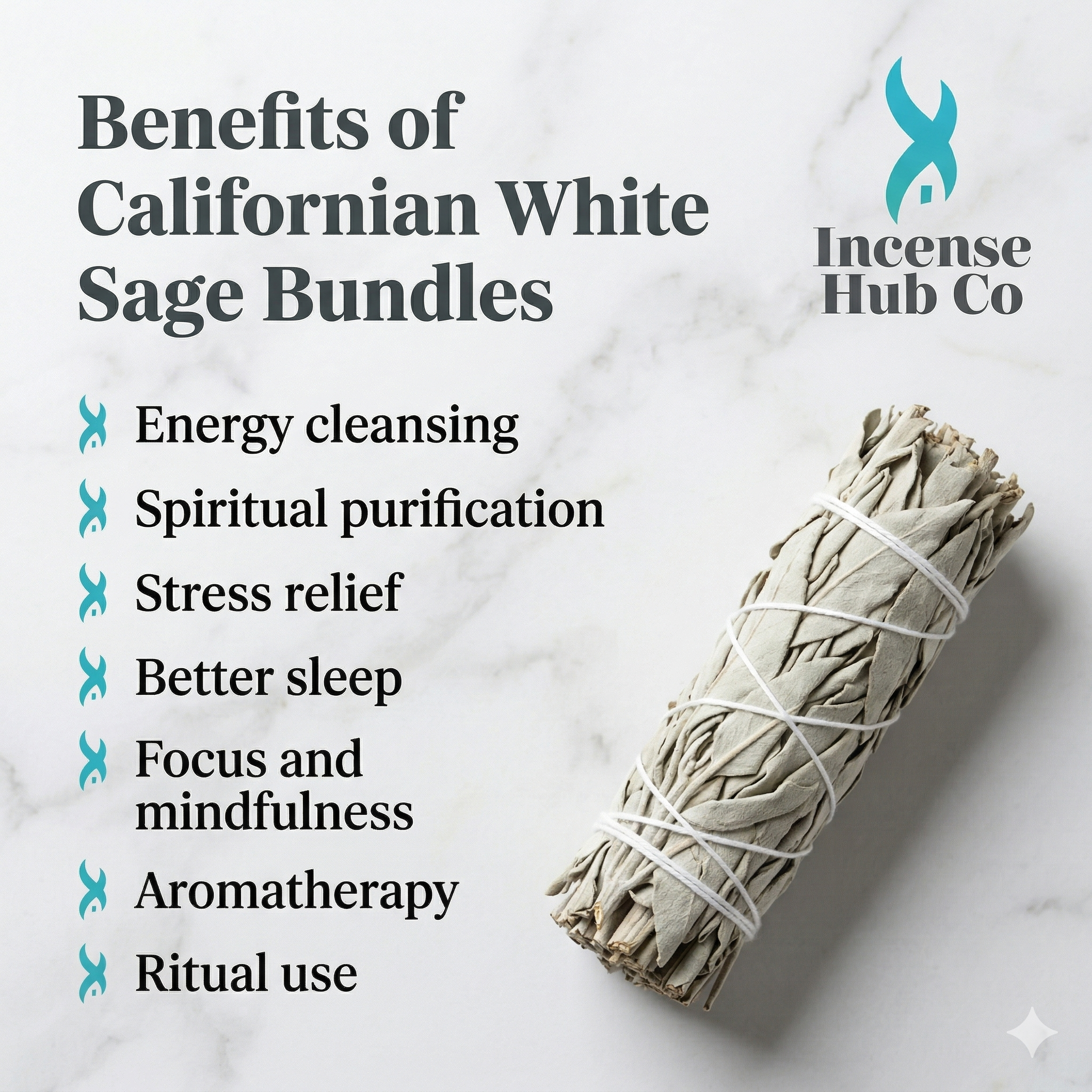 CALIFORNIAN WHITE SAGE BUNDLES