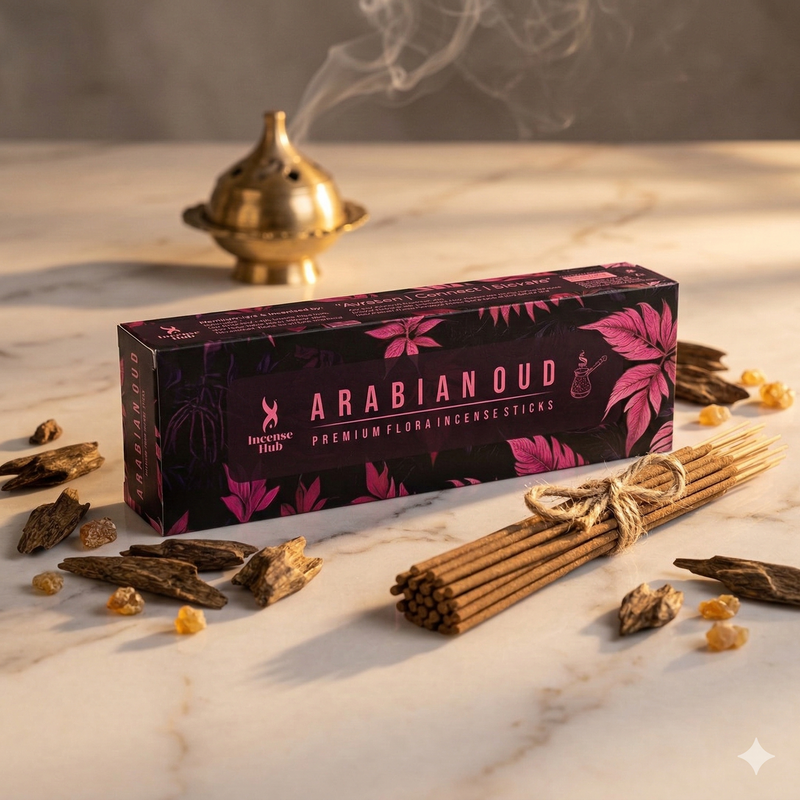 ARABIAN OUDH PREMIUM FLORA INCENSE , PACK OF 250 GM