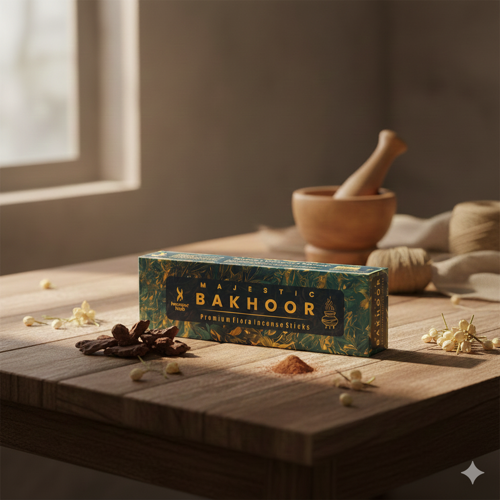 MAJESTIC BAKHOOR PREMIUM FLORA INCENSE, PACK OF 250 GMS