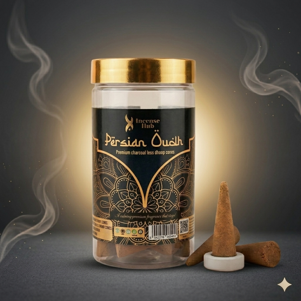 Persian Oudh Dhoop cones 100g Pack