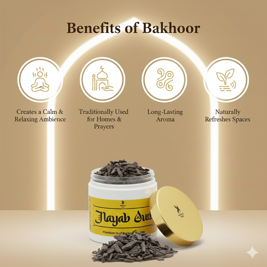 Nayab Oud Premium Oud Bakhoor Pieces 40g