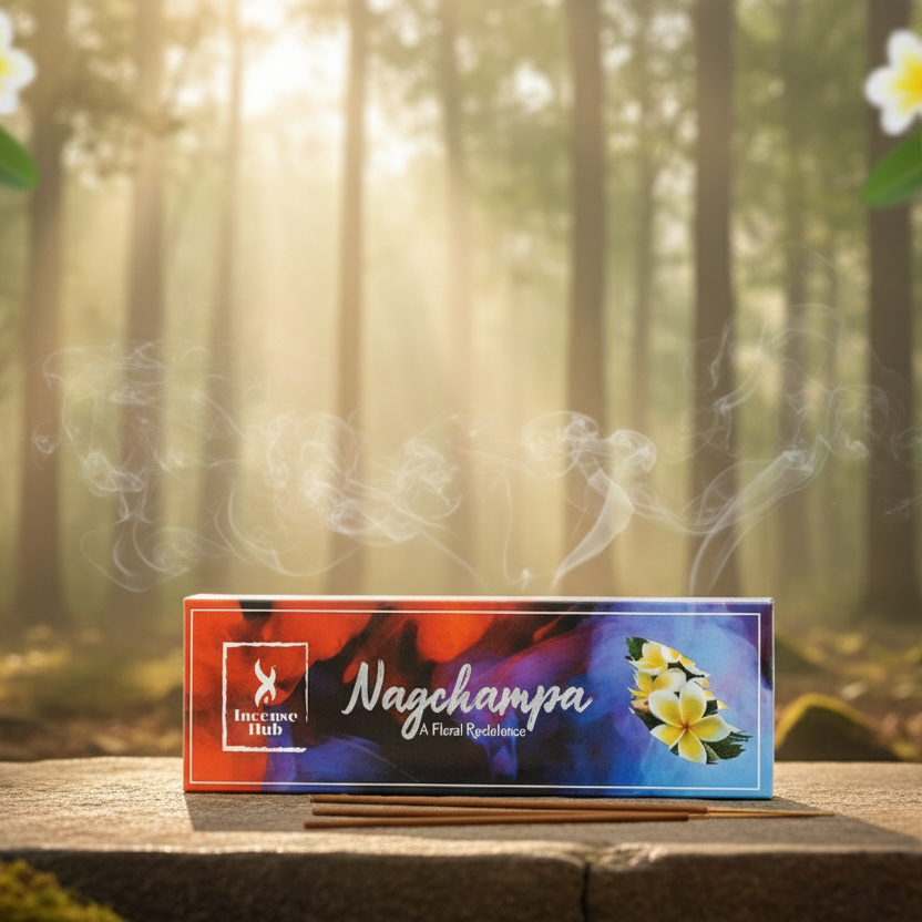 NAGCHAMPA PREMIUM FLORAL INCENSE, PACK OF 250 GMS