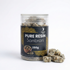 100% Pure Resin | SAMBRANI| Premium Temple-Grade SAMBRANI for Havan | Dhoop & Vastu Cleansing | Long-Lasting Sacred Aroma | 250g | INCENSE HUB