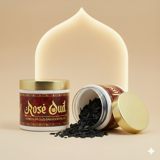 Rose oud Premium Oud Bakhoor Pieces 40g
