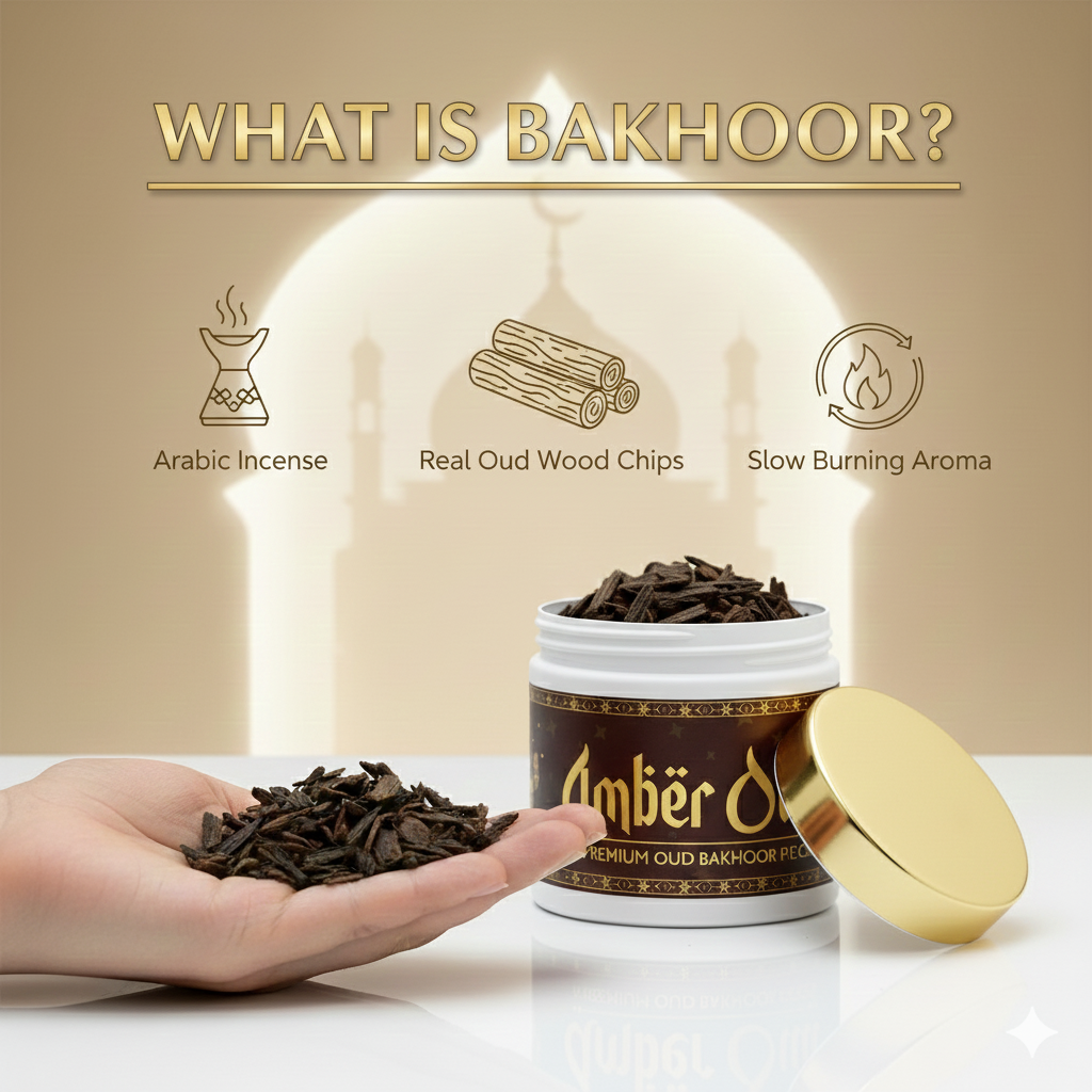 Amber oud Premium Oud Bakhoor Pieces 40g