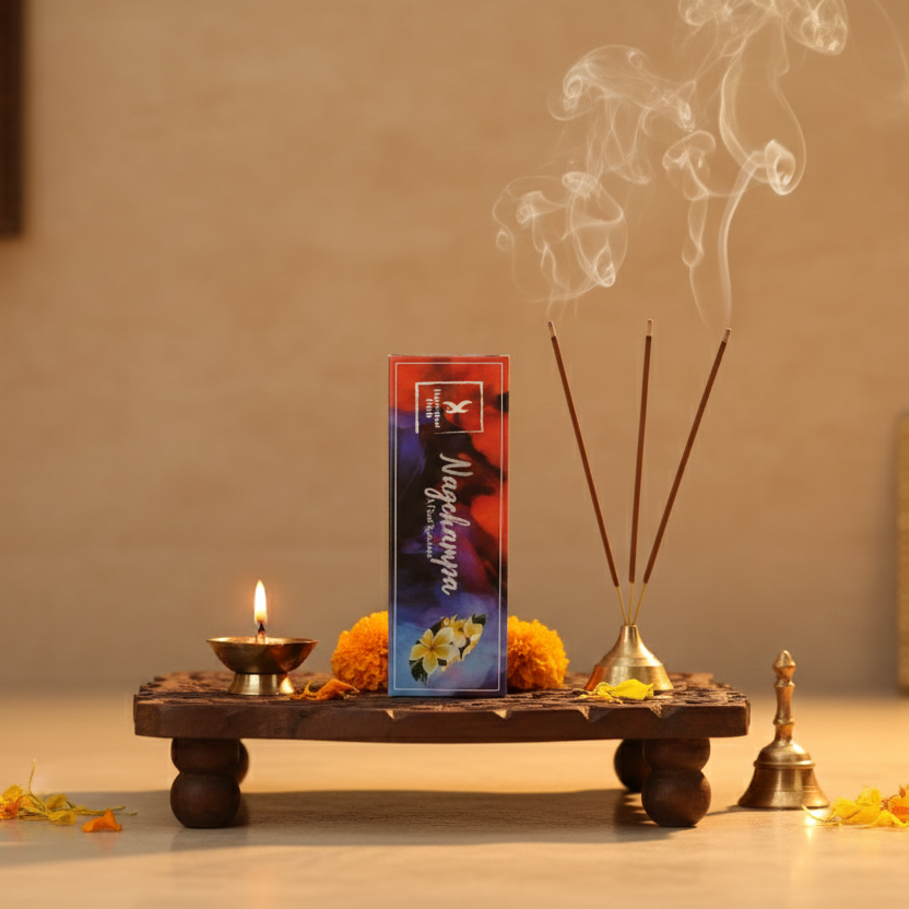 NAGCHAMPA PREMIUM FLORAL INCENSE | PACK OF 50 GMS