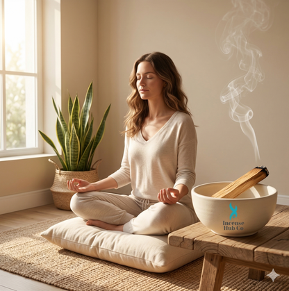 Palo Santo Wood Sticks 4" Long (40-45g) - Set of 6 for Purifying, Cleansing, Meditating, and Stress Relief - Natural, Sustainable, and Wild Harvested