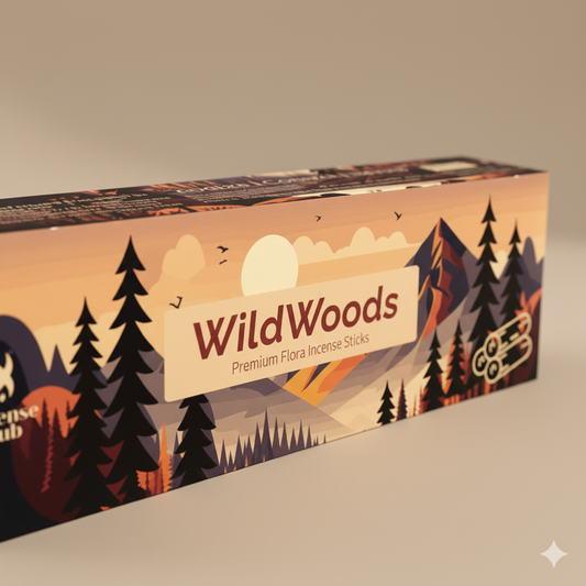 WILDWOODS PREMIUM FLORA INCENSE, PACK OF 250 GMS