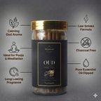Oud Dhoop Sticks in Jar 80g