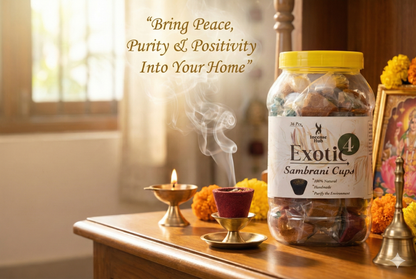 Exotic 4 (Sambrani Cup dhoop 4 in 1)