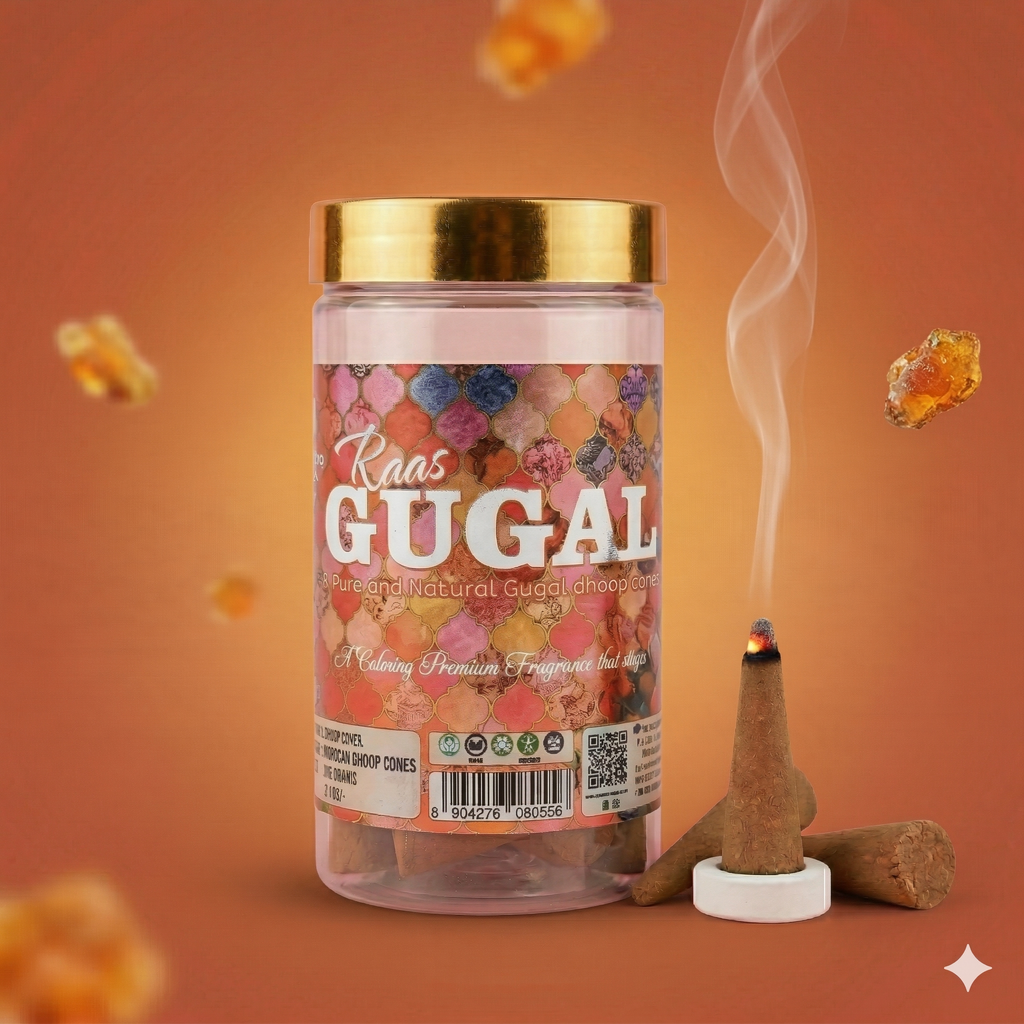 Raas Gugal Dhoop cones 100g Pack
